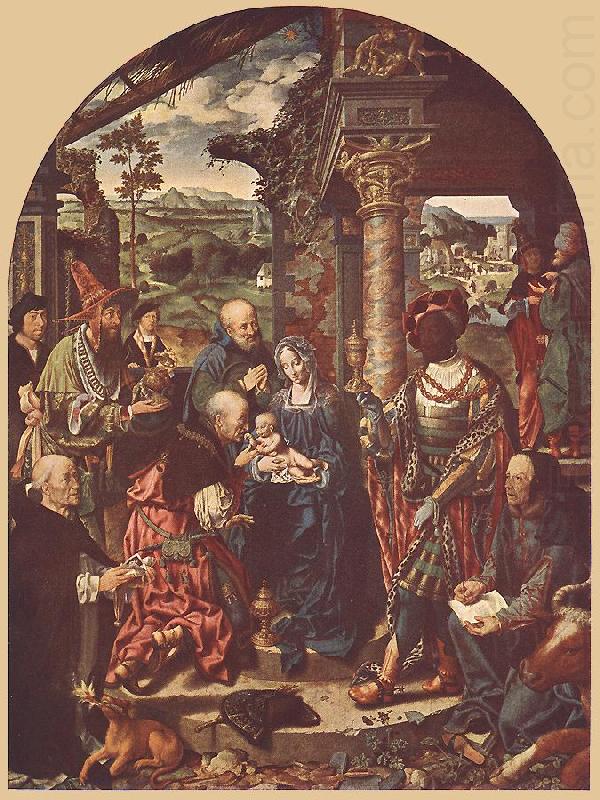 CLEVE, Joos van Adoration of the Magi sdf china oil painting image